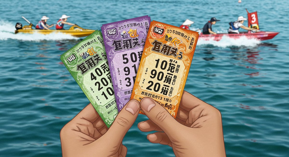 競艇 3 連 単 2 点 買い